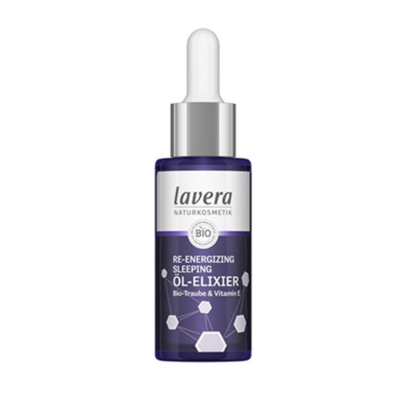 Lavera Re-Energizing Λάδι Προσώπου Νυκτός για Αναδόμηση και Σύσφιξη 30ml 