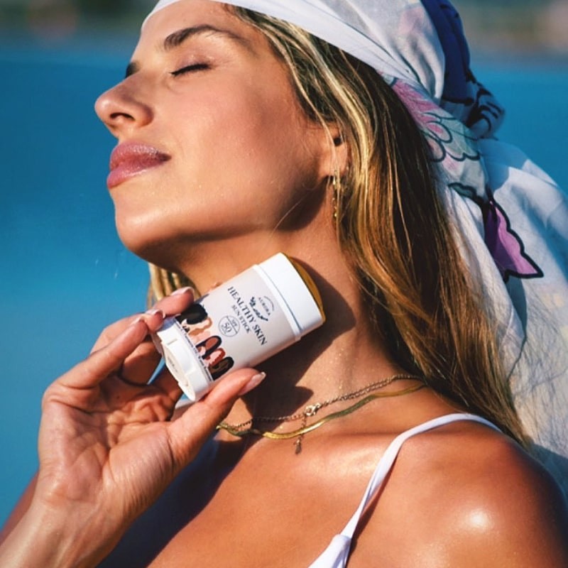 Aurora Healthy Skin Sun Stick - Aντηλιακό Σε Στικ SPF50 με Έλαιο Κουρκουμά και Βιταμίνη Ε 40ml