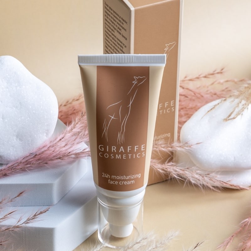 Giraffe Cosmetics 24h Moisturizing Face Cream – 24ωρη Ενυδατική και Αντιγηραντική Κρέμα Προσώπου 50ml